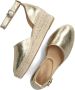 AYANA Yu689 Espadrilles Zomer Schoenen Dames Goud - Thumbnail 6