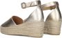 AYANA Espadrilles Dames Yu689 Maat: 40 Materiaal: Leer Kleur: Goudkleurig - Thumbnail 4