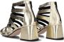 Notre-v Gouden Sandalen Ayana Stijl Yellow Dames - Thumbnail 5