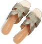 AYANA Slippers Dames 0325-8 Maat: 38 Materiaal: Raffia Kleur: Goud - Thumbnail 5