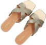 AYANA Slippers Dames 0677-1 Maat: 38 Materiaal: Raffia Kleur: Goud - Thumbnail 5
