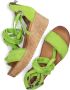 AYANA 722007 Sandalen Dames Groen - Thumbnail 6