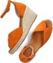 AYANA Yu6891 Espadrilles Zomer Schoenen Dames Oranje - Thumbnail 6