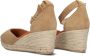 AYANA Yu735 Espadrilles Zomer Schoenen Dames Taupe - Thumbnail 4