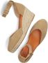 AYANA Yu735 Espadrilles Zomer Schoenen Dames Taupe - Thumbnail 6