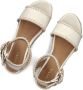 AYANA 0047-58 Sandalen Met Sleehak Dames Wit - Thumbnail 5