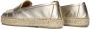 AYANA Espadrilles Dames Omo25yu819 Maat: 36 Materiaal: Leer Kleur: Goudkleurig - Thumbnail 4