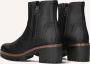 AYANA Enkellaarsjes Dames 854 Maat: 38 Materiaal: Leer Kleur: Zwart - Thumbnail 3