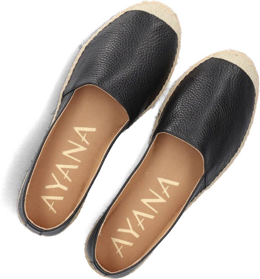 AYANA Zwarte Espadrilles Omo25yu815