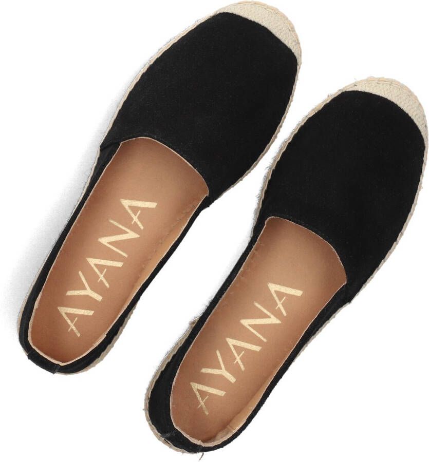 AYANA Zwarte Espadrilles Omo25yu815