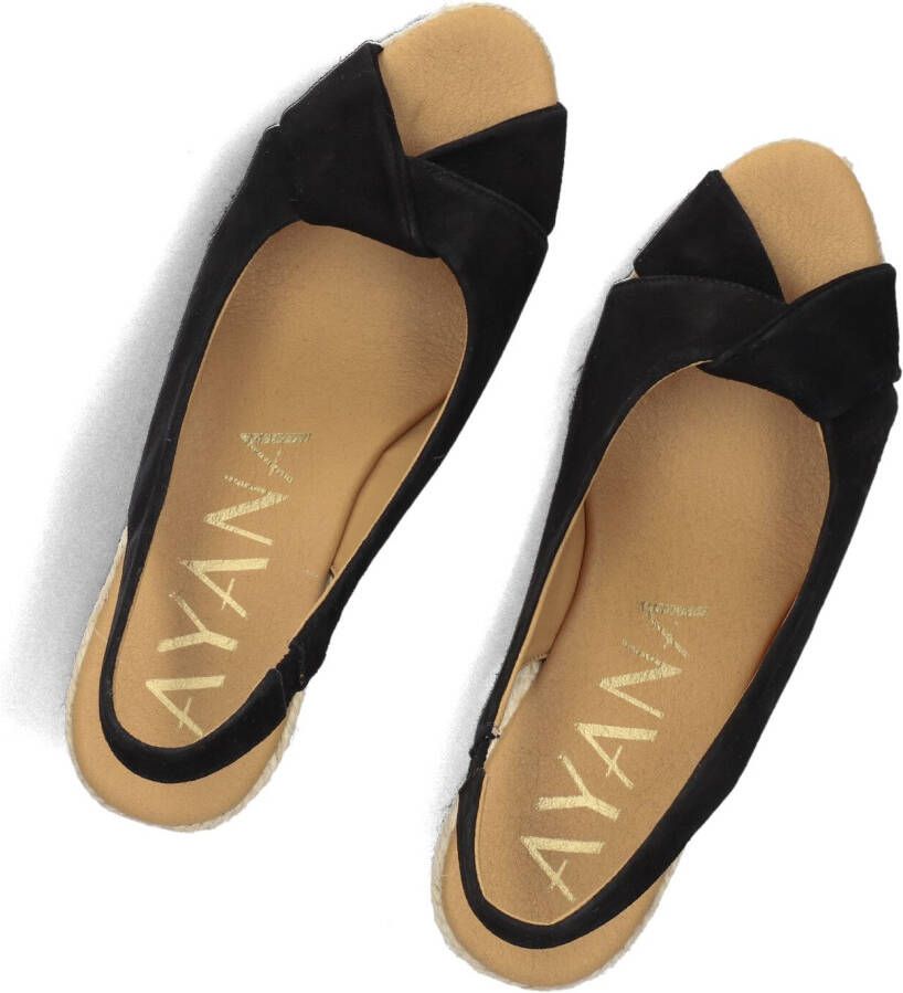 AYANA Zwarte Espadrilles Omo25yu846