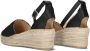 AYANA Yu644 Espadrilles Zomer Schoenen Dames Zwart - Thumbnail 4