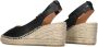 AYANA Yu669 Espadrilles Zomer Schoenen Dames Zwart - Thumbnail 4