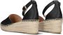 AYANA Yu689 Espadrilles Zomer Schoenen Dames Zwart - Thumbnail 4