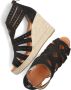 AYANA Yu693 Espadrilles Zomer Schoenen Dames Zwart - Thumbnail 6