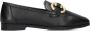 AYANA 4777 Loafers Instappers Dames Zwart - Thumbnail 3