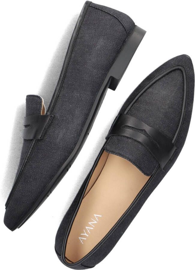 AYANA Zwarte Loafers 4943