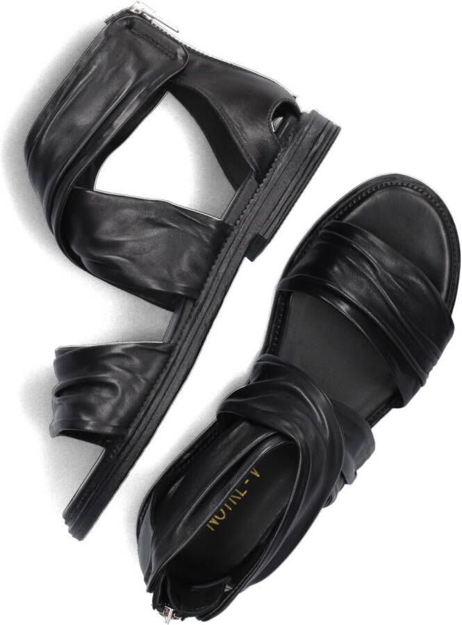 NOTRE-V Zwarte Sandalen 1gamba102