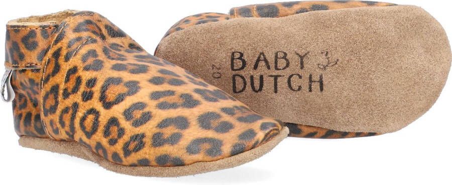 Baby Dutch Bruine Babyschoenen Babyslofje