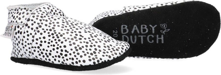 Baby Dutch Witte Babyschoenen Babyslofje