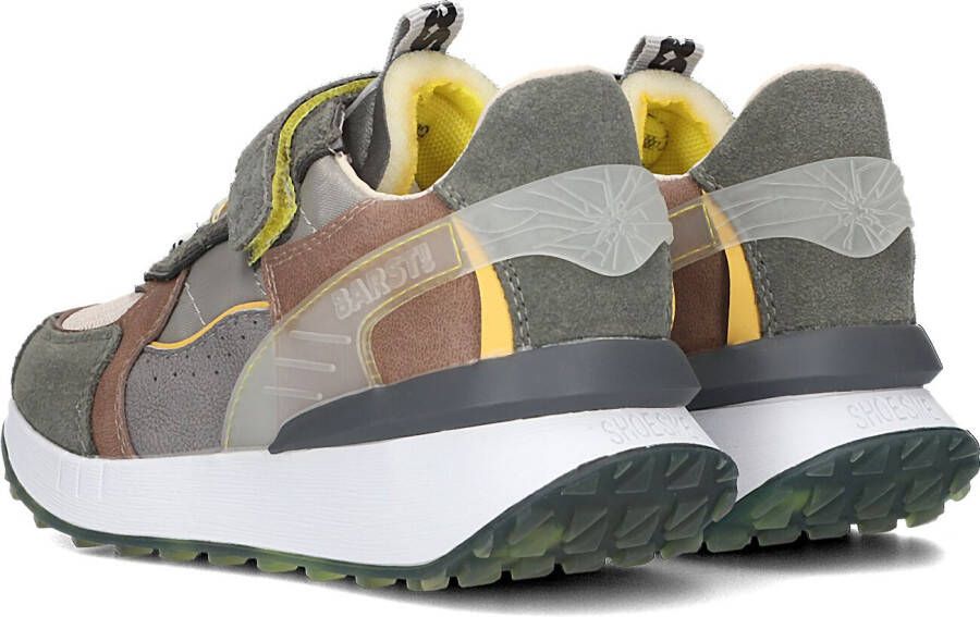 Barst Groene Lage Sneakers Brs23s010
