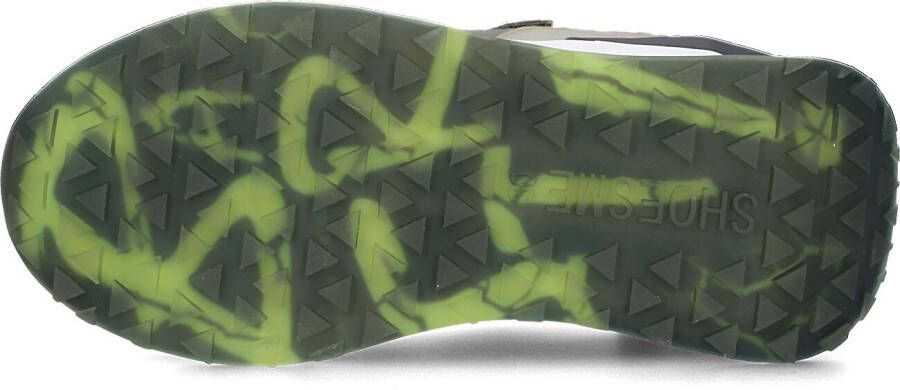 Barst Groene Lage Sneakers Brs23s010
