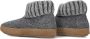 Bergstein Cozy Lux Pantoffels Sloffen Kids Grijs - Thumbnail 4
