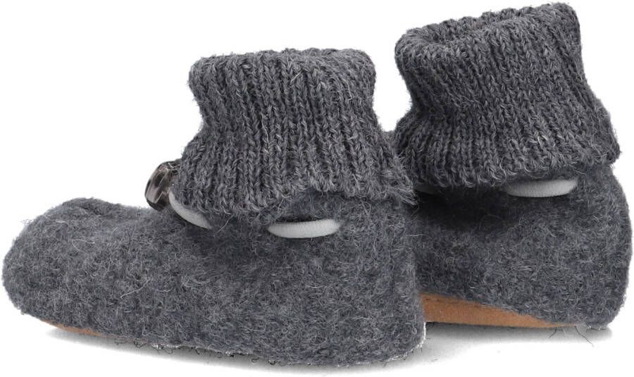 BERGSTEIN Grijze Slofjes Cozy Baby