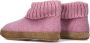 Bergstein Cozy Lux Pantoffels Sloffen Meisjes Roze - Thumbnail 6