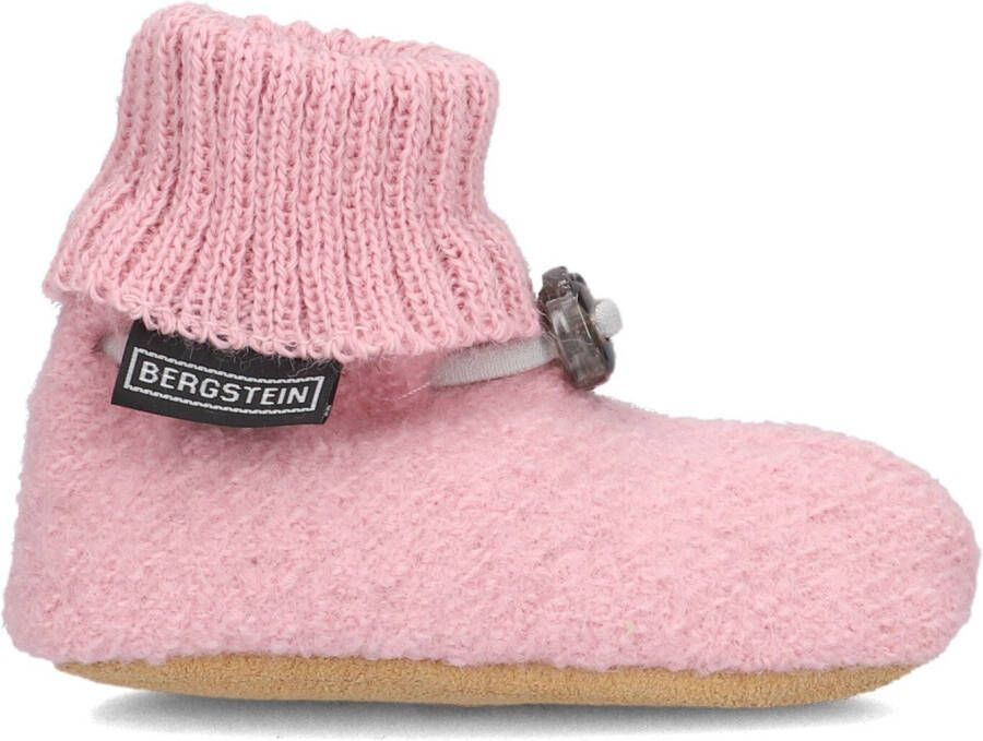 BERGSTEIN Roze Slofjes Cozy Baby