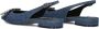 BIBI LOU Slingbacks Dames 534z67vk Maat: 37 Materiaal: Denim Kleur: Blauw - Thumbnail 5