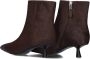 BIBI LOU Enkellaarsjes Dames 501t90vk Maat: 42 Materiaal: Ponyhair Kleur: Bruin - Thumbnail 3