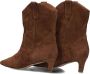 BIBI LOU Enkellaarsjes Dames 800t60aa Maat: 38 Materiaal: Suède Kleur: Bruin - Thumbnail 5