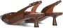 BIBI LOU Slingbacks Dames 632z21vk Maat: 40 Materiaal: Lakleer Kleur: Bruin - Thumbnail 3