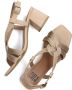 Bibi Lou Roségouden Hoge Hak Sandalen Beige Dames - Thumbnail 5