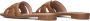 BIBI LOU Slippers Dames 760z10vk Maat: 37 Materiaal: Leer Kleur: Camel - Thumbnail 4