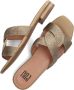 BIBI LOU Slippers Dames 849z94hg Maat: 36 Materiaal: Textiel Kleur: Camel - Thumbnail 7