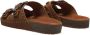 Bruin Tinten 831z94hg Slippers Dames Cognac - Thumbnail 4