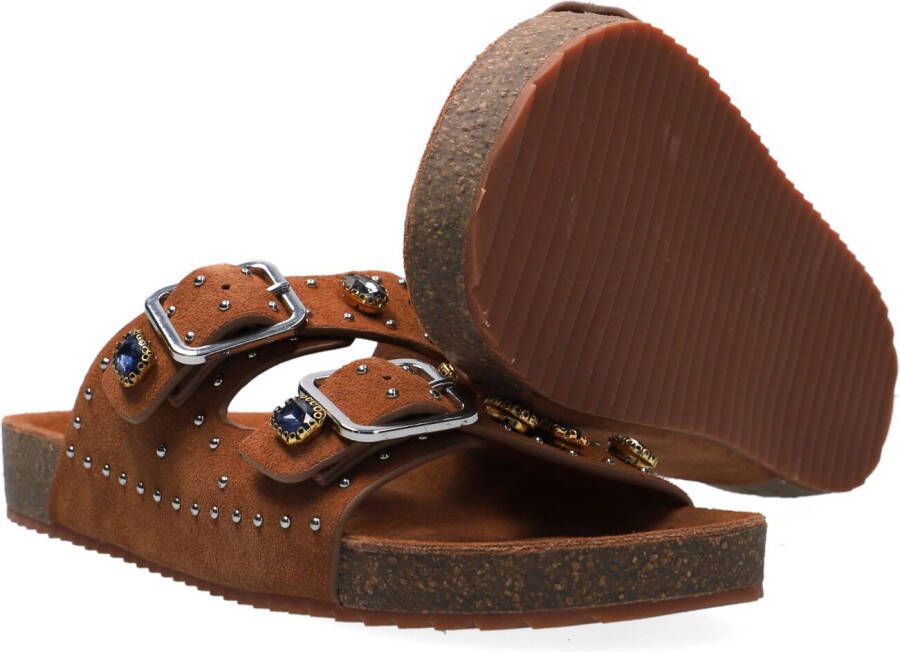 Bibi Lou Cognac Slippers 831z94hg