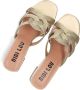 BIBI LOU Muiltjes Dames 851z94hg Maat: 41 Materiaal: Textiel Kleur: Goud - Thumbnail 5
