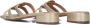 BIBI LOU Muiltjes Dames 854z94hg Maat: 38 Materiaal: Textiel Kleur: Goud - Thumbnail 3