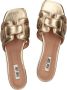BIBI LOU Slippers Dames 760z10vk Maat: 42 Materiaal: Leer Kleur: Goud - Thumbnail 7
