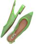 BIBI LOU Slingbacks Dames 616z78vk Maat: 38 Materiaal: Mesh Kleur: Groen - Thumbnail 7