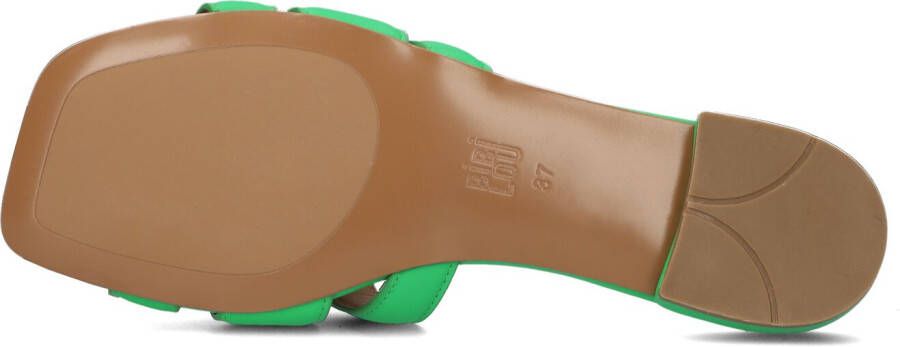 BIBI LOU Groene Slippers 760z10vk