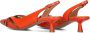 BIBI LOU Slingbacks Dames 632z21vk Maat: 38 Materiaal: Lakleer Kleur: Oranje - Thumbnail 3