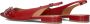 BiBi Lou Dames Sandalen 520z10vk Samira Flat Carmin Rood - Thumbnail 3