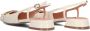 BIBI LOU Slingbacks Dames 545z45vk Maat: 36 Materiaal: Leer Kleur: Wit - Thumbnail 4