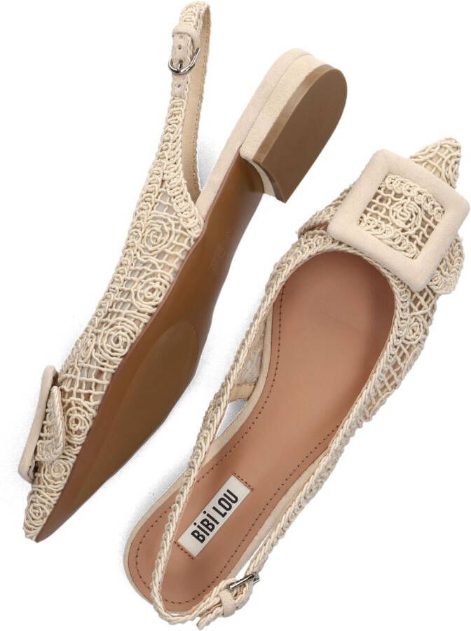 BIBI LOU Witte Slingbacks 650z61vk