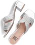 BIBI LOU Muiltjes Dames 879z94hg Maat: 37 Materiaal: Leer Kleur: Zilver - Thumbnail 5