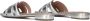 BIBI LOU Slippers Dames 760z10vk Maat: 40 Materiaal: Leer Kleur: Zilver - Thumbnail 6